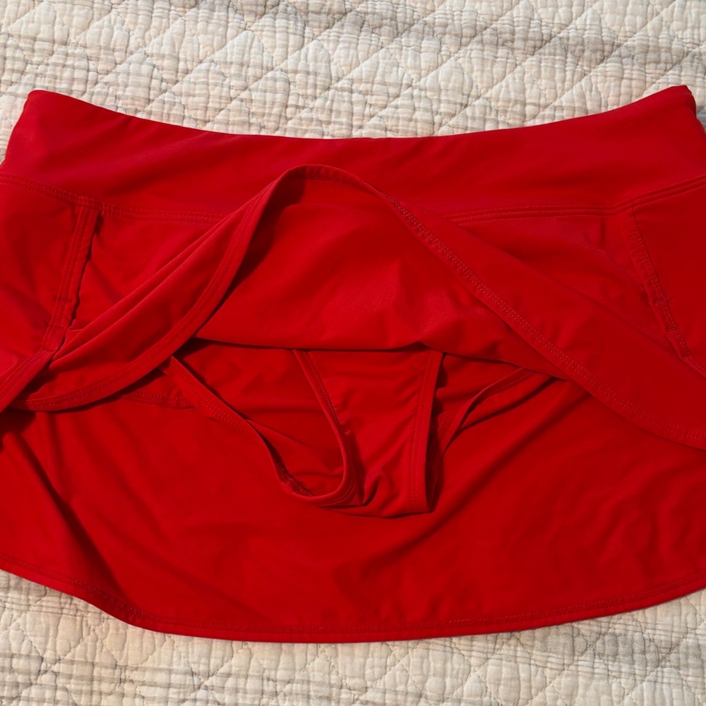 Red Swim Bottom From Athleta - Picture 5 of 6